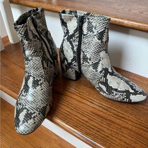 Time and Tru Snakeskin Boots